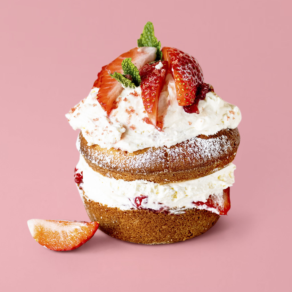 Mini strawberry shortcake