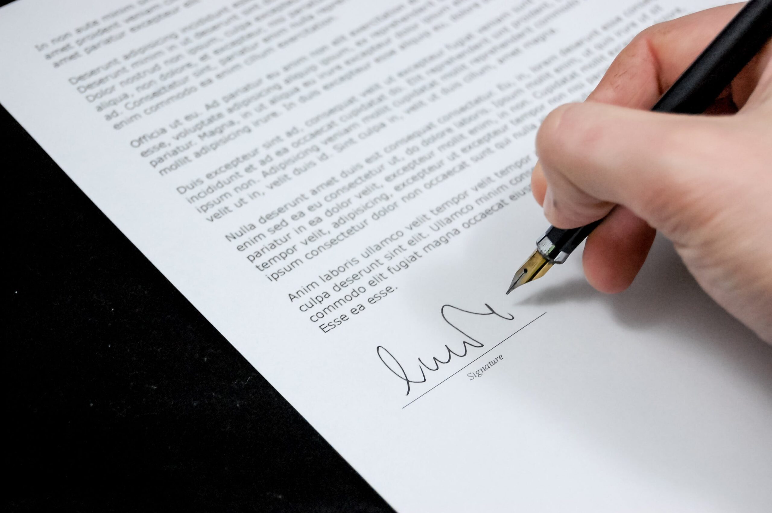 formatting a business letter